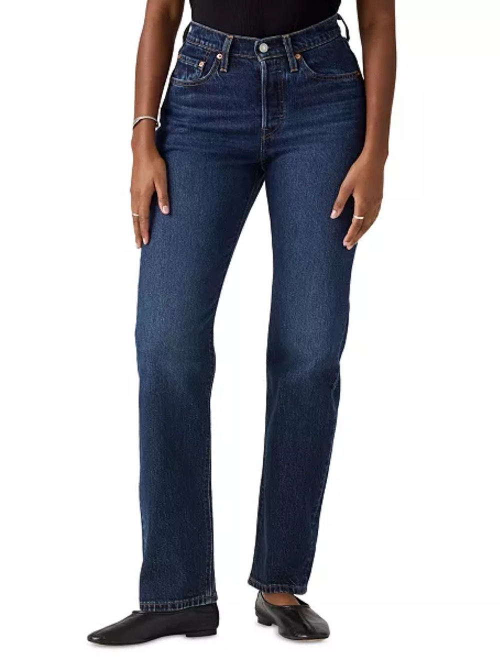 NWT Levi’s 501 Curve High Rise Straight Leg Jeans 27x30
